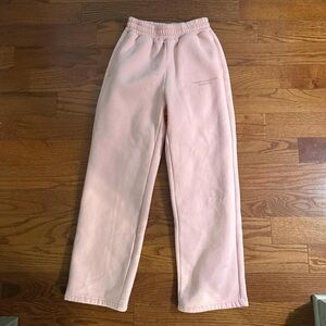 Comfort Colors Light Pink Track Pants